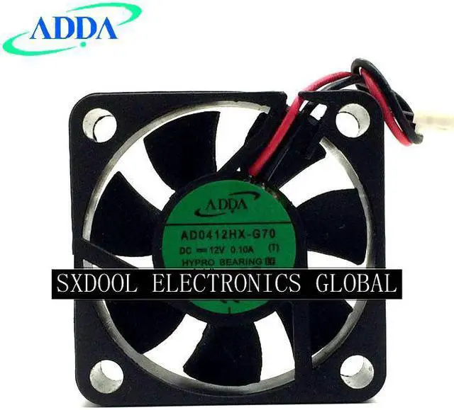 Main image of ADDA AD0412HX-G70 DC12V 0.10A 4010 4CM 40mm 40x40x10mm cooling Fan