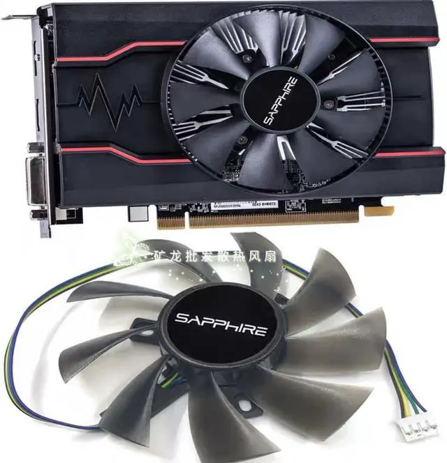 Main image of For Sapphire RX550 2G 4G League of Legends Knife Card Seconds RX560 260X 750 650 Graphics Fan