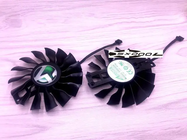 Main image of FD9015H12S GA92S2H For MAXSUN GTX 970 960 graphics card fan 4-pin temperature control  12V cooler (1 Pair)