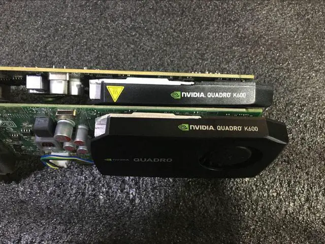 Alt view image 5 of 7 - Original K600 graphics card 1G supports 4K professional graphics workstation graphics card cooler (1 set)