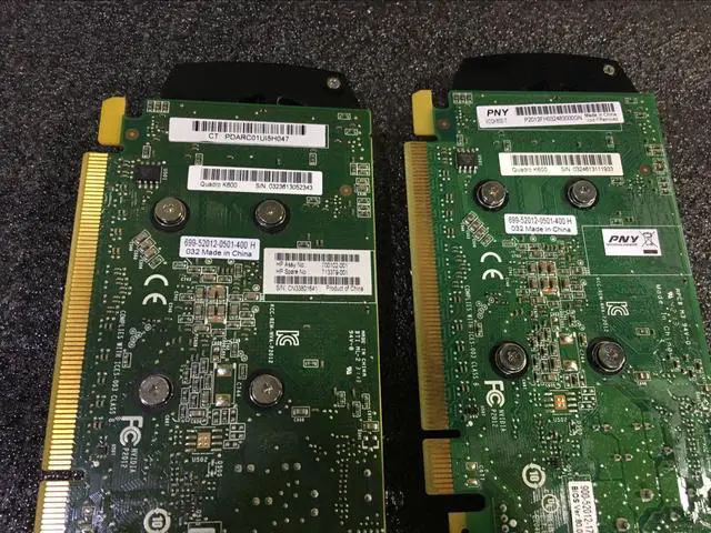 Alt view image 3 of 7 - Original K600 graphics card 1G supports 4K professional graphics workstation graphics card cooler (1 set)