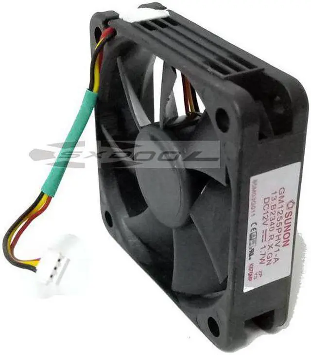 Alt view image 2 of 4 - New SUNON GM1255PHV1-A 12V 1.7W 5515 55mm x 15mm for BenQ Optoma Nut S1 Honghe H71W projector equipment cooling fan 3-wire 3-pin
