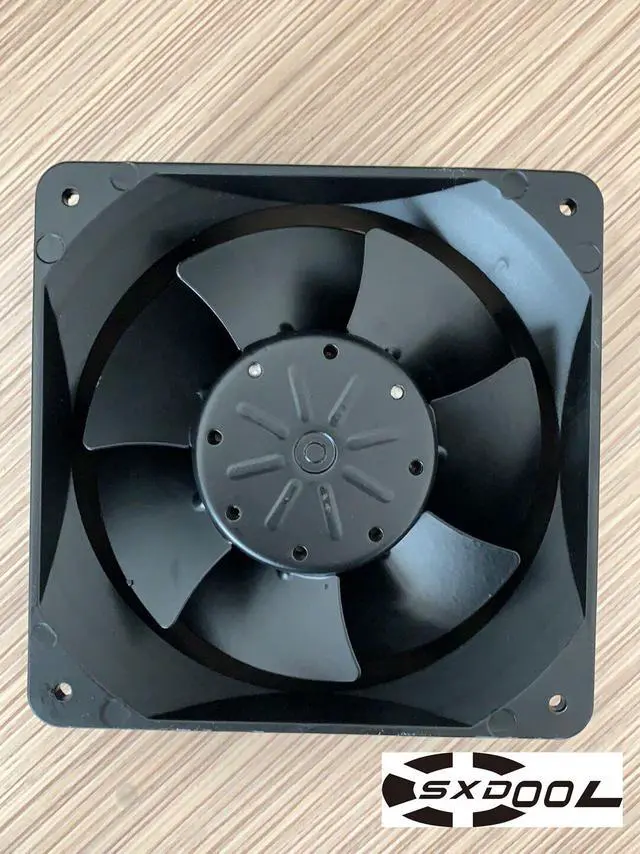 Alt view image 2 of 5 - 7556MXV AC220V original IKURA FAN 160*160*55mm 16cm 16050  high temperature imported fan square cooler