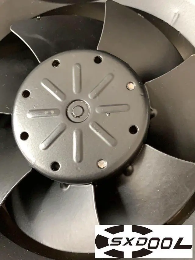 Alt view image 5 of 5 - 7556MXV AC220V original IKURA FAN 160*160*55mm 16cm 16050  high temperature imported fan square cooler