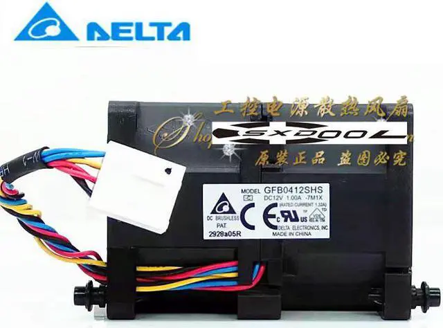 Main image of New Delta GFB0412SHS -C -7M1X 12V for  FAN-0101L4 1.00A server cooling fan