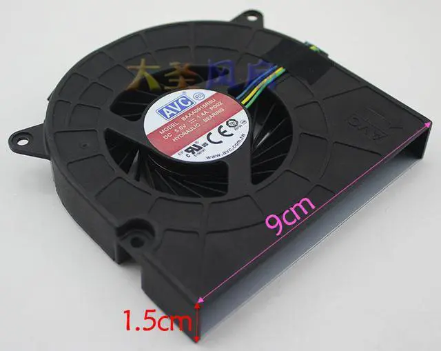 Alt view image 2 of 4 - For Lenovo 00PC723 System Fan ideacentre AiO 300-22ISU AVC BAAA0915R5U 5V 1.4A All-in-One Fan