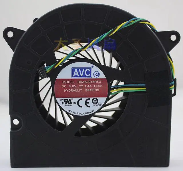 Alt view image 4 of 4 - For Lenovo 00PC723 System Fan ideacentre AiO 300-22ISU AVC BAAA0915R5U 5V 1.4A All-in-One Fan