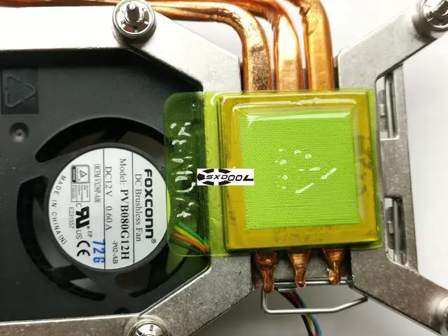 Alt view image 3 of 5 - For DELL Optiplex 9020 USFF Radiator Fan VXD9P 4X9H2 (1 set)