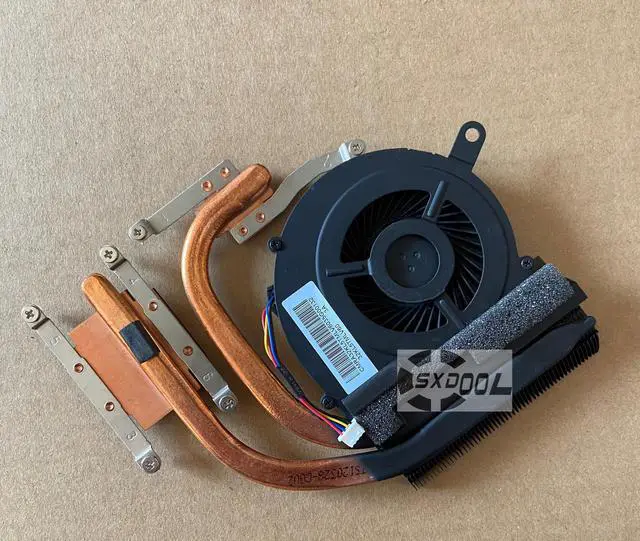 Alt view image 3 of 3 - For Lenovo ideapad Z370, Z370A fan heat sink, cooling module, radiator,pure copper tube new original KSB05105HC DC 5V
