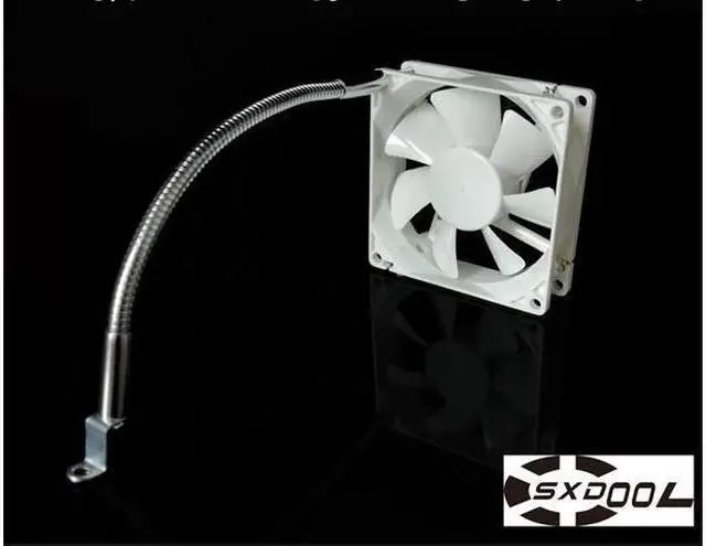 Alt view image 7 of 7 - NEW Multi-directional, hose, cooling bracket, video card, motherboard, north and south bridge, M2 hard drive, memory, chassis fan cooling bracket (for fan thickness 10mm-15mm)