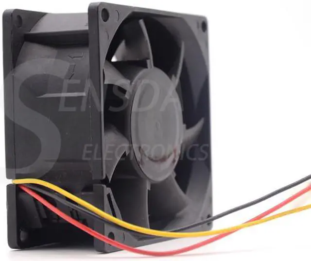 Alt view image 6 of 6 - Radiator fan Delta FFB0824EHE 24V 0.75A 5700RPM 80.16CFM 80*80*38mm 3-pin