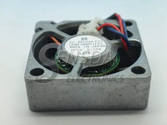 Alt view image 2 of 4 - 30MM 3CM Cooling Fan case cooler computer fan Original Panaflo 3010 UDQFHBB01FP1 5V 0.10A 2Pin HDD Fan 30*10MM notebook fan mini cooler