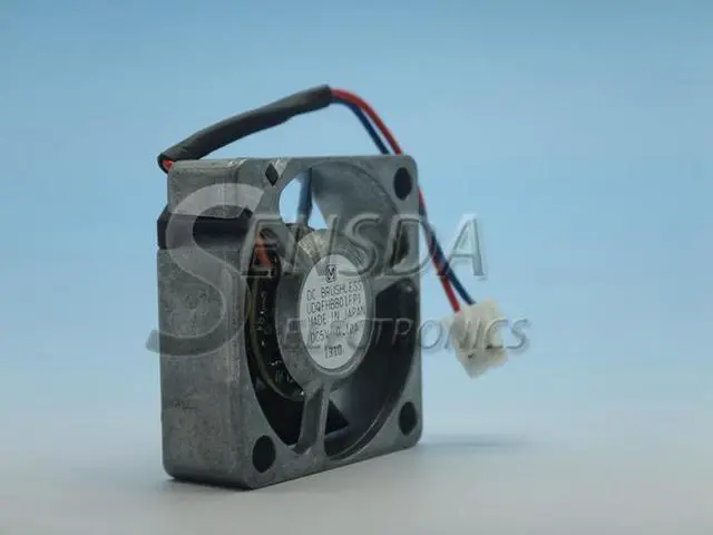 Alt view image 3 of 4 - 30MM 3CM Cooling Fan case cooler computer fan Original Panaflo 3010 UDQFHBB01FP1 5V 0.10A 2Pin HDD Fan 30*10MM notebook fan mini cooler