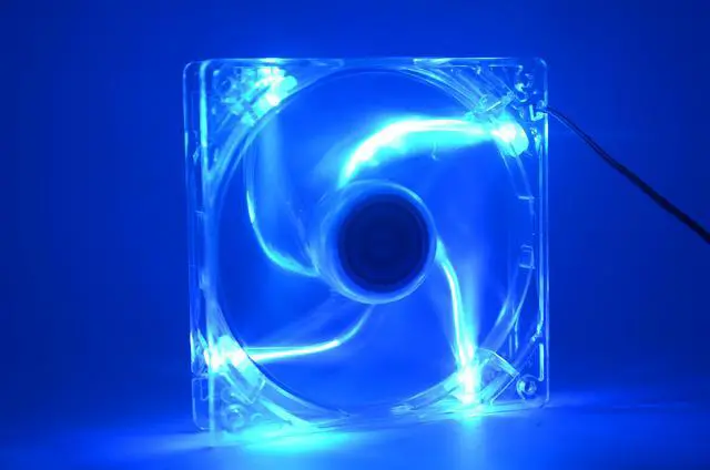 Main image of 120mm LED Case Fan 12V 4Pin 120x25mm For Computer PC Host CPU Cooling Fan Cooler