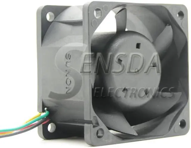 Alt view image 4 of 5 - Sunon Fan PMD1206PMB3-A  (Dell OU8679) 60x60x38mm P/N : 0U8679 U8679 DC 12V 3.4W 60x60x38mm 4Wire For Optiplex SX280 GX620 745 755 USFF dedicated case fan computer cooler