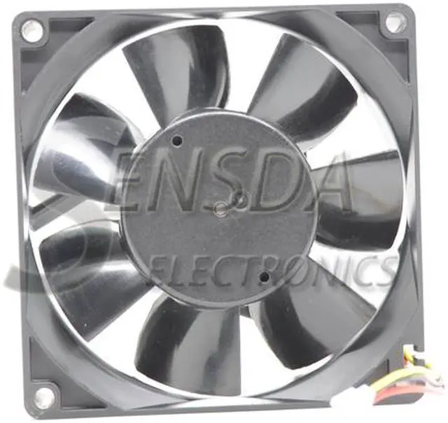Alt view image 6 of 6 - 9CM case cooler Melco MMF-09C24TS YM4 9025 DC 24V 0.2A ABB  PLC Fan Server Cooling Fan