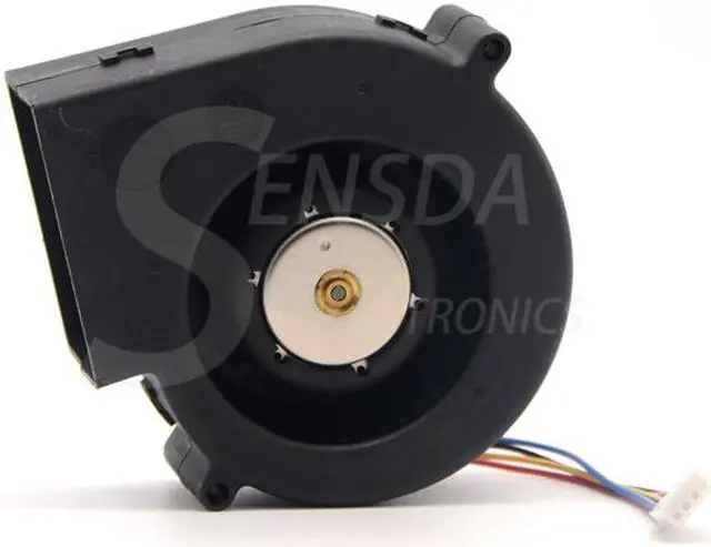 Alt view image 5 of 6 - 97mm delta BFB1012EH PWM blower 9733 97x97x33mm 12V 2.94A 4-pin dual ball big air volume fan centrifugal turbine cooling fan