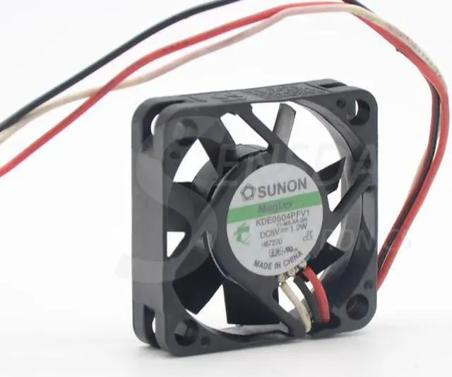 Alt view image 2 of 4 - Original Sunon maglev KDE0504PFV1 4010 4cm 40mm DC 5V 1.2W 3Wire server inverter axial Cooling Fans computer case cooler