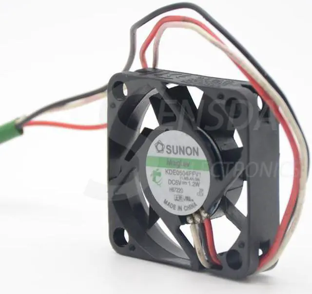 Alt view image 3 of 4 - Original Sunon maglev KDE0504PFV1 4010 4cm 40mm DC 5V 1.2W 3Wire server inverter axial Cooling Fans computer case cooler