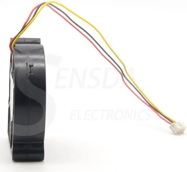 Alt view image 5 of 6 - Servo 3 Pin Blower Fan E0515H12B7AS-11 For a Eiki LC-NB3E LCD Projector  5015 50mm DC Brushless 12V 0.14A cooling fan case cooler