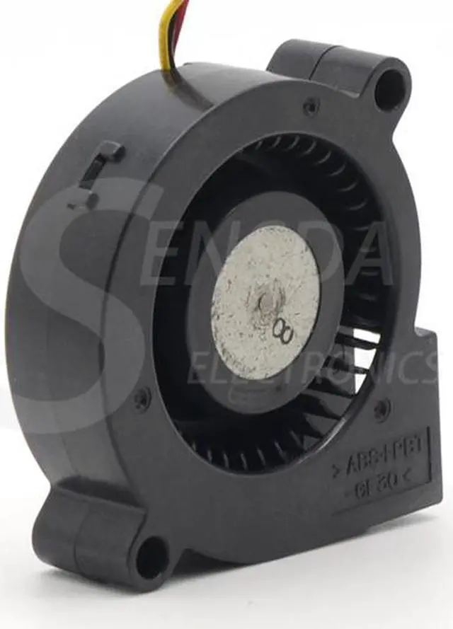 Alt view image 3 of 6 - Servo 3 Pin Blower Fan E0515H12B7AS-11 For a Eiki LC-NB3E LCD Projector  5015 50mm DC Brushless 12V 0.14A cooling fan case cooler