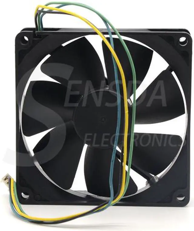 Alt view image 4 of 6 - Y.S.Tech FD129225LB 9225 90mm 9cm DC 12V 0.15A silent chassis power supply cooling fan computer case cooler
