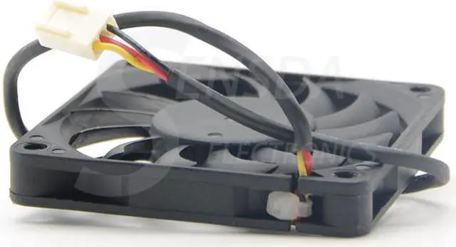 Alt view image 4 of 5 - 7CM super silent thin fan PSC P1127010LB1F DC 12V 0.10A 1.2W Server Square Fan 70x70x10mm 7010 cooling fan