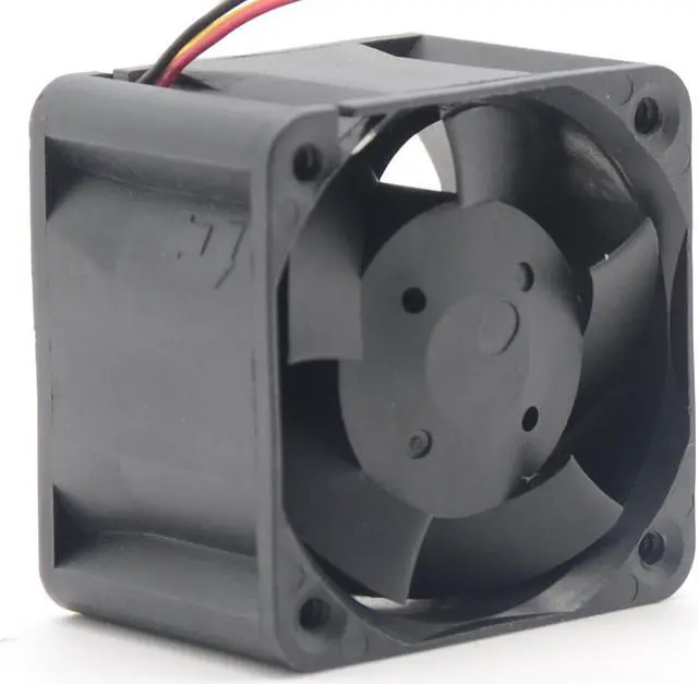 Alt view image 5 of 6 - 4CM  original AVC 40x40x28mm double ball bearing 12V 0.66A DB04028B12U  23.8CFM Ultra speed cooling fan 4-WIRE PWM server fan large wind speed regulating fan