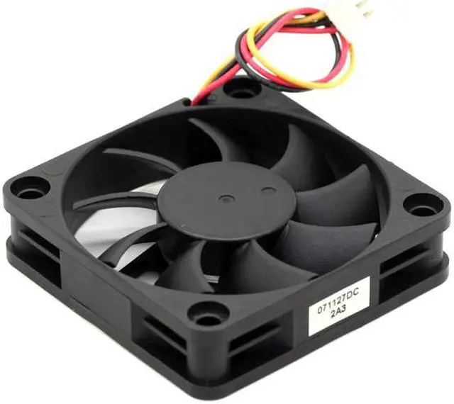 Alt view image 4 of 5 - Y.S Tech FD126015LB 6015  6cm DC 12v 0.14A double ball bearing mute A cooling fan 3wires cooler