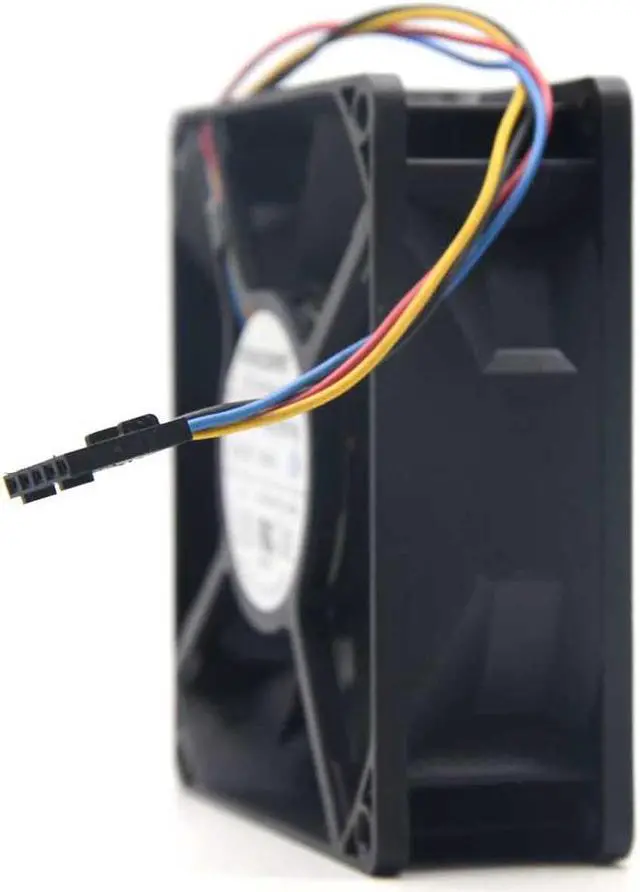 Alt view image 3 of 5 - FOXCONN PV903212PSPF 0A 9232 9032 12V 0.6A 83CFM PWM axial fan WC236-A00 9cm case cooling fan