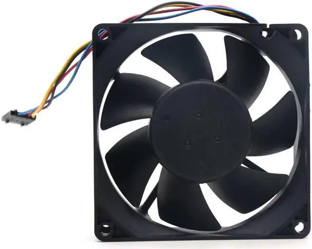 Alt view image 4 of 5 - FOXCONN PV903212PSPF 0A 9232 9032 12V 0.6A 83CFM PWM axial fan WC236-A00 9cm case cooling fan