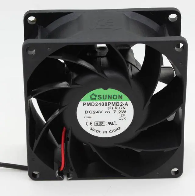 Main image of 8CM original Sunon PMD2408PMB2-A DC 24v 7.2w cpu cooler heatsink axial Cooling Fans 8038 80x80x38mm 80mm case cooler