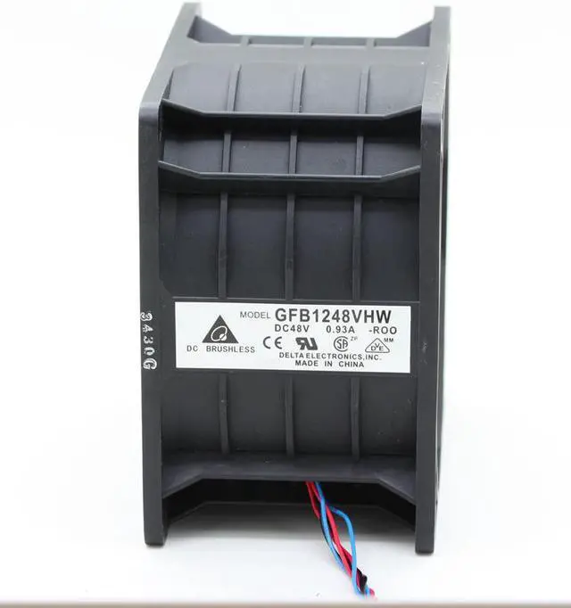Alt view image 3 of 6 - Original Blowers GFB1248VHW 12076 120*76mm 12cm delta DC 48V 0.93A 6 -pin industrial axial cooling fans
