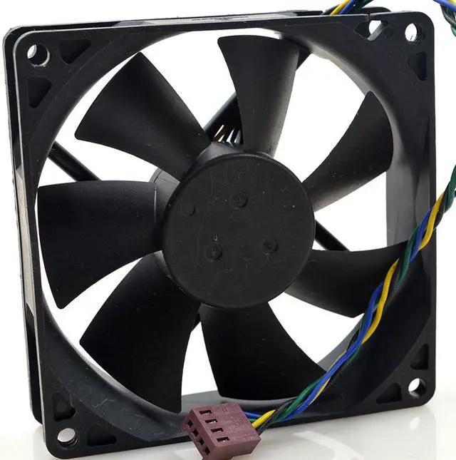 Alt view image 4 of 4 - Foxconn PV902512PSPF  DC12V 0.4A 9cm 92mm x 25mm 4-pin HP/DELL/Lenovo server fan PWM chassis CPU cooling fan
