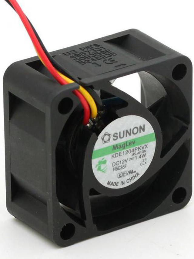 Alt view image 2 of 6 - SUNON KDE1204PKVX 4020 40mm Maglev Cooler Cooling Fan 12V 1.4W case cooler computer fan 3-pin 3-wire