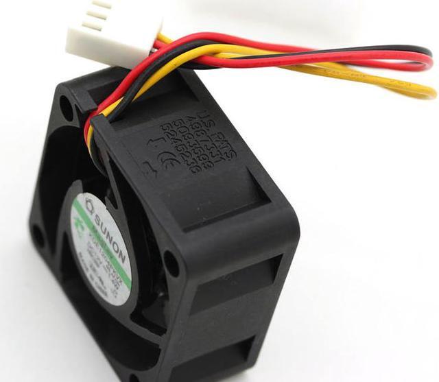 Alt view image 6 of 6 - SUNON KDE1204PKVX 4020 40mm Maglev Cooler Cooling Fan 12V 1.4W case cooler computer fan 3-pin 3-wire