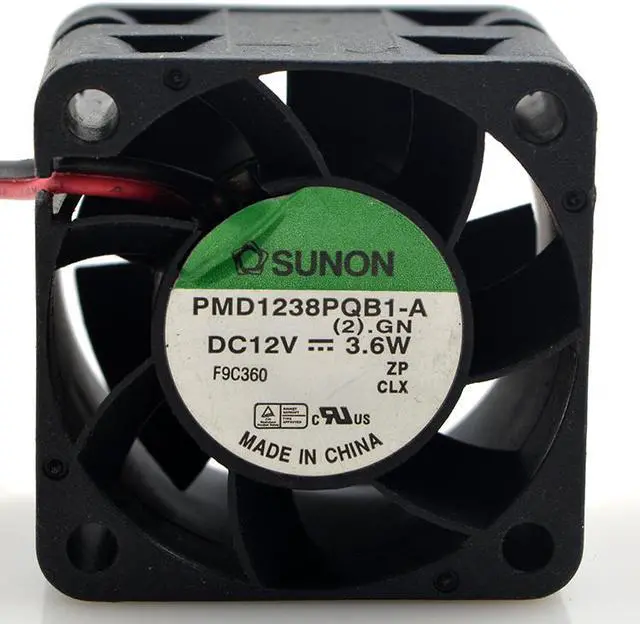 Main image of SUNON PMD1238PQB1-A 4CM 4028 1U server fan  DC12V 3.6W 2-wire 40*28mm IPC cooler