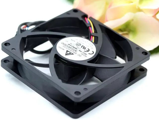 Alt view image 5 of 5 - NEW DELTA 8020 8CM 12V0.75A PWM AFC0812DD 4-pin cooling fan