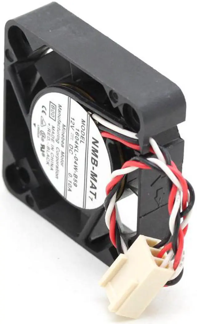 Alt view image 3 of 3 - NEW NMB-MAT 1604KL-04W-B59 12V 0.1A server cooling fan 4010 40x40x10mm 4cm computer case cooler