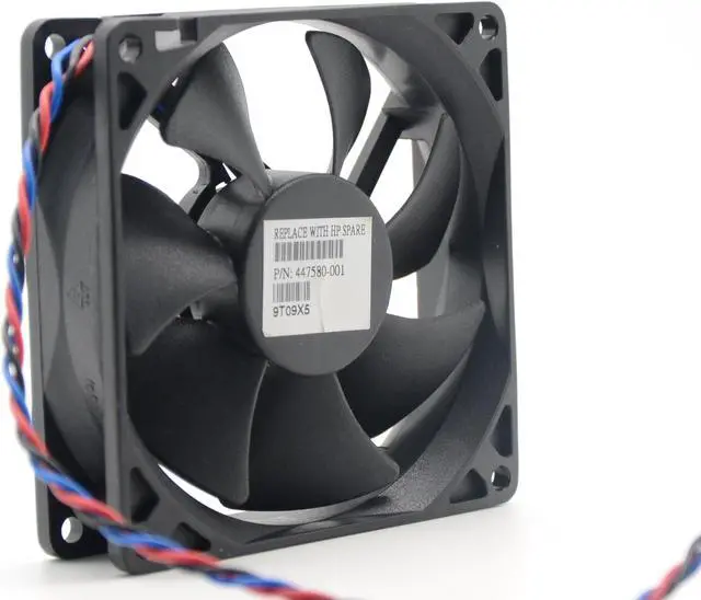 Alt view image 6 of 6 - ADDA AD0912MX-A76GL 9225 92mm 9025 9CM DC 12V 0.17A HP P/N:447580-001 axial fan computer case cooler