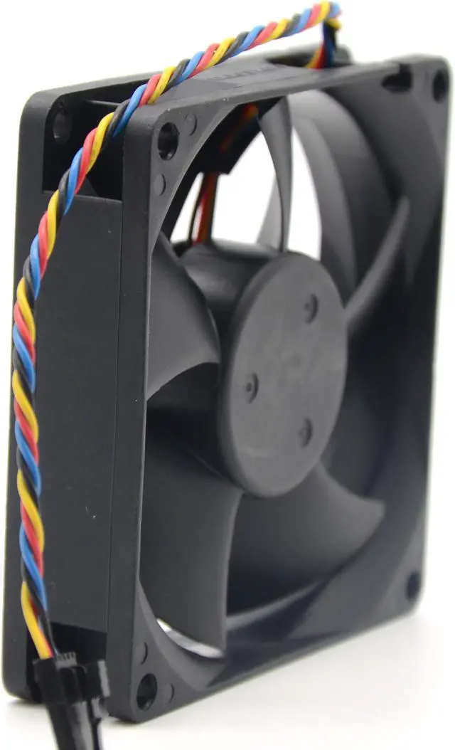 Alt view image 2 of 4 - Foxconn PVA080F12H 8020 80x80x20mm Cooler Cooling Fan PWM 12V 0.36A 4Pin M353 QL