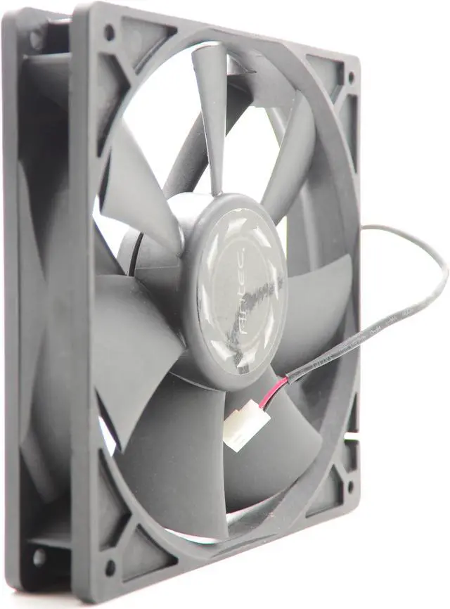 Alt view image 4 of 5 - Original Delta 13525 AFB1312M 13.5cm 135mm DC 12V 0.38A 2Wire Case axial Cooling Fan