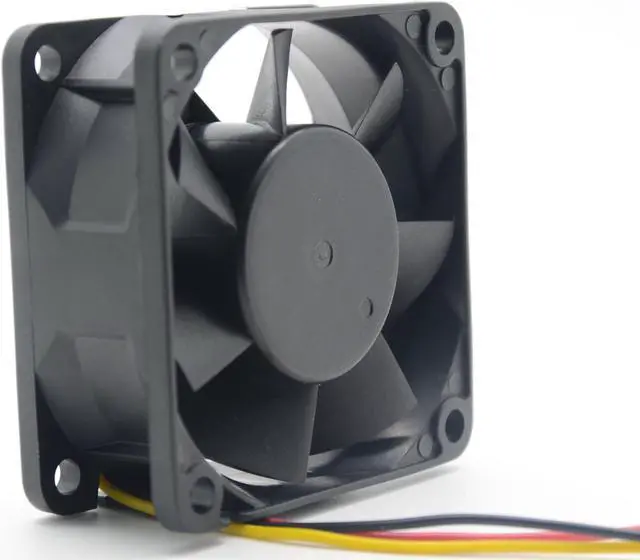 Alt view image 2 of 6 - Y.S.TECH FD486025EB 6CM 6025 48V 0.11A Dual ball bearing cooling fan 3-PIN