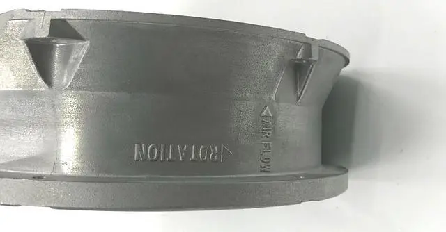 Alt view image 3 of 4 - Dedicated fan SERVO MADC24H7C-943 DC24V 1.05A 25.2W Inverter cooling fan 172*151*50MM 17CM 2-WIRE 2-pin