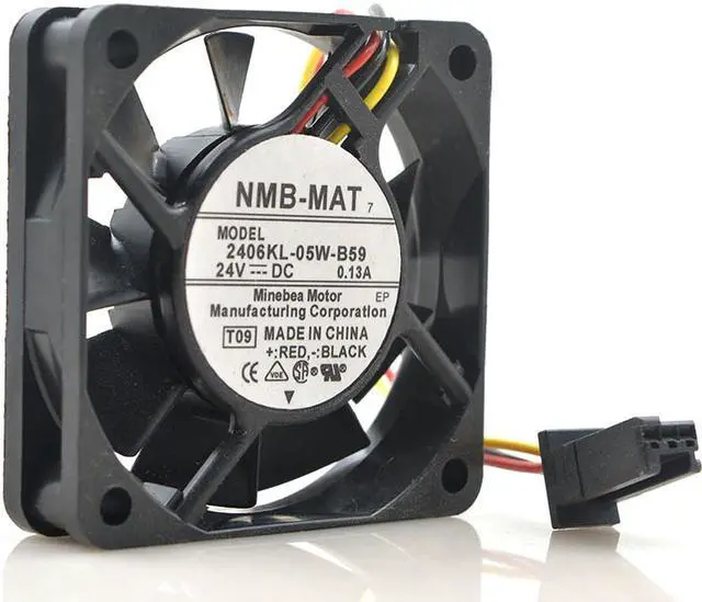 Alt view image 2 of 5 - Original NMB 2406KL-05W-B59 6015 24V 0.13A 6CM CNC FANUC fan