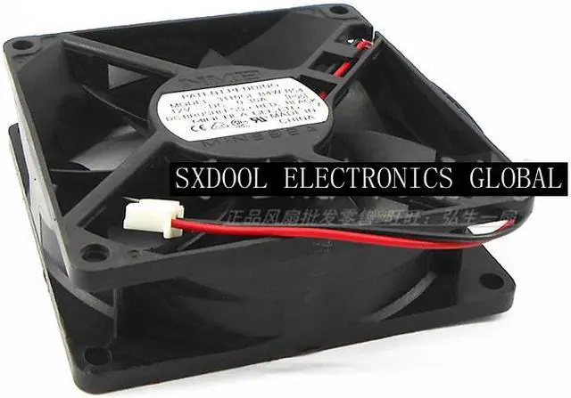 Alt view image 3 of 4 - Original NMB 3110GL-B4W-B54 12V 0.30A 8cm 8025 double ball cooling fan 2 lines 2-pin