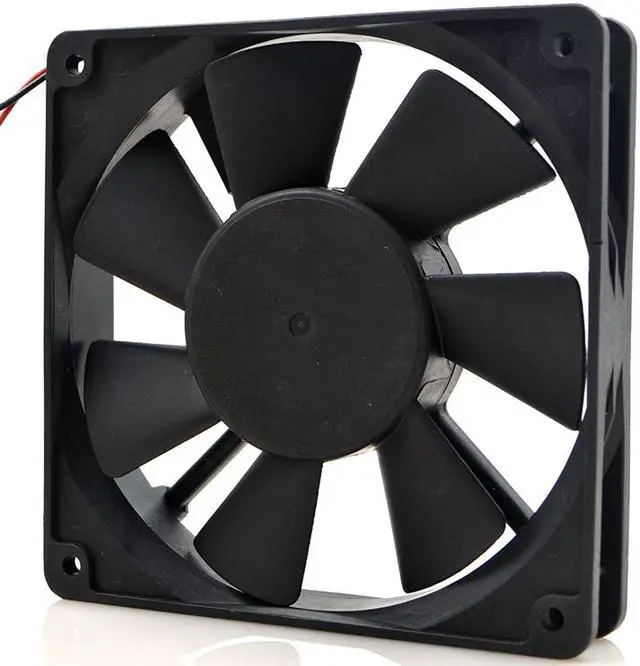 Alt view image 3 of 4 - 12cm ADDA AD1212HB-A71 120*120*25mm DC 12V 0.34A 2wire case cooling fan