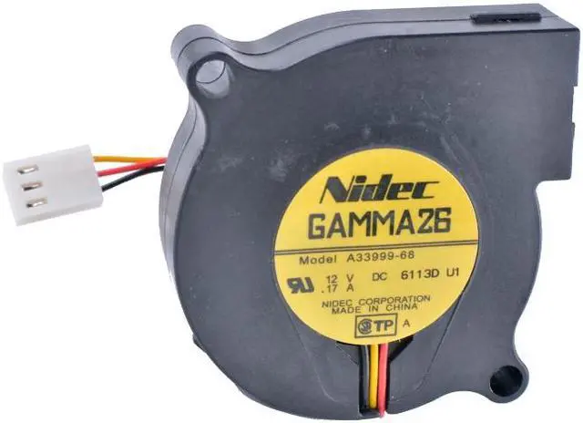 Original Nidec A33999-68 5cm 5015 50mm 12V 0.17A 3-pin centrifugal 