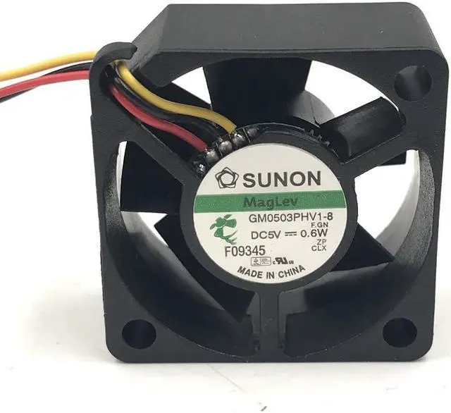 Alt view image 2 of 3 - New Sunon GM0503PHV1-8 DC5V 0.6W 3015 30*30*15mm  silent maglev motor axial cooling fan