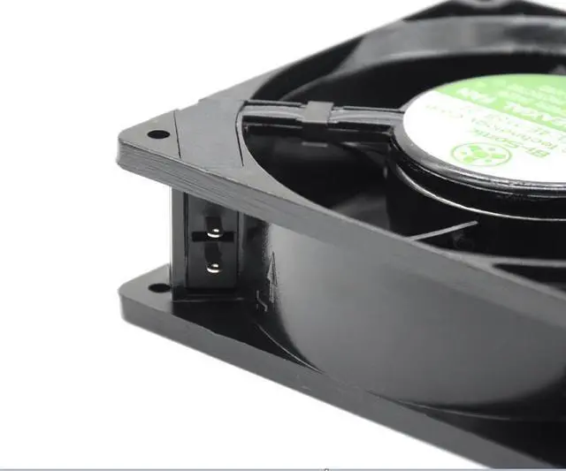 Alt view image 2 of 4 - New Bi-Sonic 4E-115B 12cm 12038  120*120*38mm AC115V 24/22W 2650/3000RPM all metal cooling fan